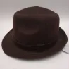 Pánsky klobúk ELEGANT hnedý KARPET